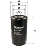 FILTRON Ölfilter OP 592/7 FILTRON Ölfilter OP 592/7