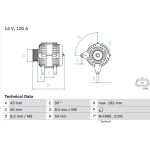 Lichtmaschine 0 986 047 340 Lichtmaschine 0 986 047 340