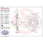 Bremsscheibe VA Xtra 09.7010.2X Bremsscheibe VA Xtra 09.7010.2X