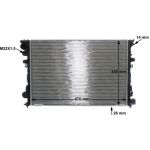 MAHLE Kühler, Motorkühlung CR 587 000S MAHLE Kühler, Motorkühlung CR 587 000S