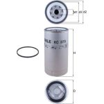 MAHLE Kraftstofffilter KC 375D MAHLE Kraftstofffilter KC 375D