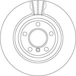 Bremsscheibe Bmw T. 5 2.0-3.0 10 DF6617S Bremsscheibe Bmw T. 5 2.0-3.0 10 DF6617S