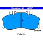 Bremsbelagsatz Db P. Vario 96-13 13.0460-6015.2 Bremsbelagsatz Db P. Vario 96-13 13.0460-6015.2