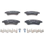 Bremsbelagsatz Peugeot P. 206/207/208/301/307/1007/2008/Partner 1.1-2.0 96- Keramik 13.0470-3994.2