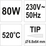 Lötkolben 80 W YT-8273 Lötkolben 80 W YT-8273