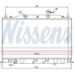 Nissens Wasserkühler PKW 67509 Nissens Wasserkühler PKW 67509