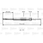 VALEO Glühkerze 345135 VALEO Glühkerze 345135