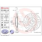 Bremsscheibe VA Xtra 09.8004.4X Bremsscheibe VA Xtra 09.8004.4X