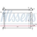 Nissens Wasserkühler PKW 68004A