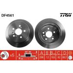TRW Bremsscheibe DF4561 TRW Bremsscheibe DF4561