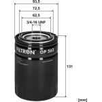 FILTRON Ölfilter OP 563 FILTRON Ölfilter OP 563