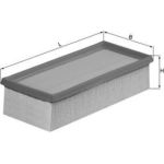 MAHLE Luftfilter LX 1008/1 MAHLE Luftfilter LX 1008/1