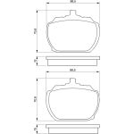 0 986 463 641 Bosch Bremsbelagsatz 0 986 463 641 0 986 463 641 Bosch Bremsbelagsatz 0 986 463 641