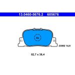 ATE Bremsbelagsatz, Scheibenbremse 13.0460-5676.2 ATE Bremsbelagsatz, Scheibenbremse 13.0460-5676.2