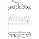 Nissens Wasserkühler PKW 64685 Nissens Wasserkühler PKW 64685