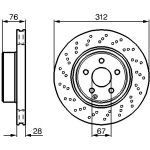 Bremsscheibe VA 0 986 478 471 Bremsscheibe VA 0 986 478 471