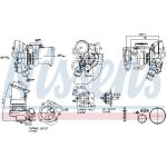 NISSENS Turbolader 93451