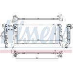 Nissens Wasserkühler PKW 69711 Nissens Wasserkühler PKW 69711
