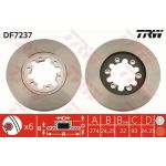 83 481 050 Bremsscheibe VA DF7237 83 481 050 Bremsscheibe VA DF7237
