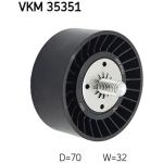 SKF Keilrippenriemen-Umlenkrolle VKM 35351 SKF Keilrippenriemen-Umlenkrolle VKM 35351