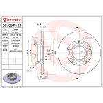 51 482 034 Bremsscheibe HA 08.C241.20 51 482 034 Bremsscheibe HA 08.C241.20