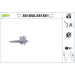 VALEO Fensterheber 851851 VALEO Fensterheber 851851