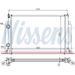 Nissens Wasserkühler PKW 61885A Nissens Wasserkühler PKW 61885A