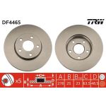 51 481 049 Bremsscheibe VA DF4465 51 481 049 Bremsscheibe VA DF4465
