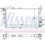 Nissens Wasserkühler PKW 64010