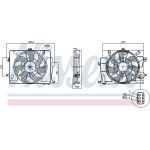 Nissens Kühlerlüfter PKW 850049