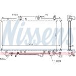 Nissens Wasserkühler PKW 64784A Nissens Wasserkühler PKW 64784A