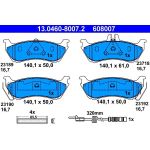 ATE Bremsbelagsatz Mercedes-Benz Hinterachse W163 Ml 2.3-4.3 98-05 13.0460-8007.2 ATE Bremsbelagsatz Mercedes-Benz Hinterachse W163 Ml 2.3-4.3 98-05 13.0460-8007.2
