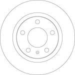 Bremsscheibe Opel T. Corsa D 1.4-1.6/1.7Cdti 07 DF6339 Bremsscheibe Opel T. Corsa D 1.4-1.6/1.7Cdti 07 DF6339