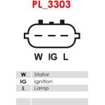 AS-PL Lichtmaschinenregler ARE6032 AS-PL Lichtmaschinenregler ARE6032