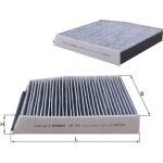 MAHLE Innenraumfilter LAK 879, Aktivkohlefilter, 259 x 254 x 43 mm – u. a. für Mercedes-Benz A-Klasse (W176), Mercedes-Benz B-Klasse Sports Tourer (W246, W242), Mercedes-Benz CLA Coupé (C117) – OE Nummer 2468300018 - l MAHLE Innenraumfilter LAK 879, Aktivkohlefilter, 259 x 254 x 43 mm – u. a. für Mercedes-Benz A-Klasse (W176), Mercedes-Benz B-Klasse Sports Tourer (W246, W242), Mercedes-Benz CLA Coupé (C117) – OE Nummer 2468300018 - l