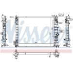 Nissens Wasserkühler PKW 630777 Nissens Wasserkühler PKW 630777