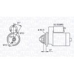 Magneti Marelli Anlasser 063721044010 Magneti Marelli Anlasser 063721044010