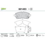 Valeo Bremsbelagsatz 601493 Valeo Bremsbelagsatz 601493