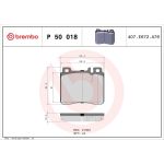 BREMBO Bremsklötze VA P 50 018 BREMBO Bremsklötze VA P 50 018