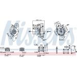 NISSENS Turbolader 93493