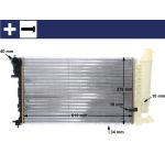 MAHLE Kühler, Motorkühlung CR 172 000S MAHLE Kühler, Motorkühlung CR 172 000S