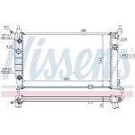 Nissens Wasserkühler PKW 63253A Nissens Wasserkühler PKW 63253A