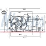 Nissens Kühlerlüfter PKW 85163