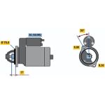 Bosch Starter 0 986 018 180 Bosch Starter 0 986 018 180