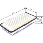 Luftfilter F 026 400 143 Luftfilter F 026 400 143