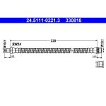 ATE Bremsschlauch 24.5111-0221.3 ATE Bremsschlauch 24.5111-0221.3