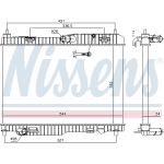 Nissens Wasserkühler PKW 69233 Nissens Wasserkühler PKW 69233