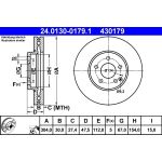 Bremsscheibe Db P. W211/S211 4-Matic 03-09 24.0130-0179.1 Bremsscheibe Db P. W211/S211 4-Matic 03-09 24.0130-0179.1