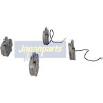 Japanparts Bremsbeläge PA-0037AF Japanparts Bremsbeläge PA-0037AF