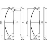 Bosch Bremsbelagsatz 0 986 494 848 Bosch Bremsbelagsatz 0 986 494 848